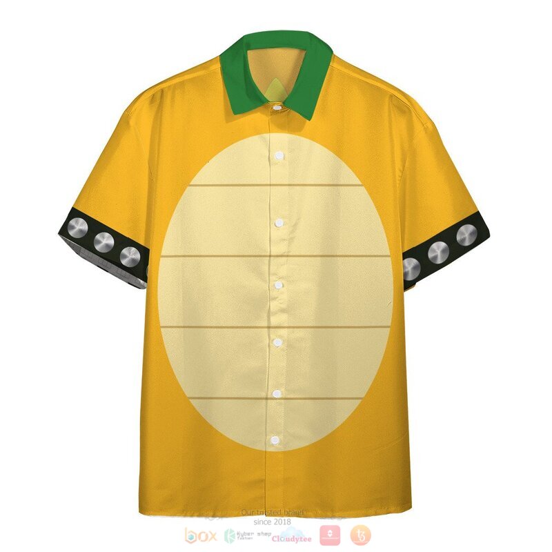 Bowser Cosplay Hawaiian Shirt 18 Bowser Cosplay Hawaiian Shirt