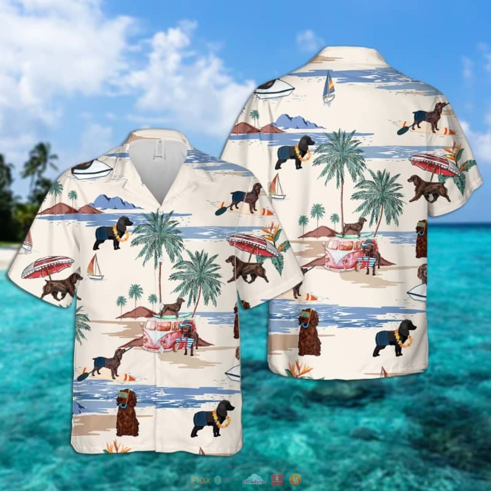 Boykin Spaniel Beach Hawaiian Shirt