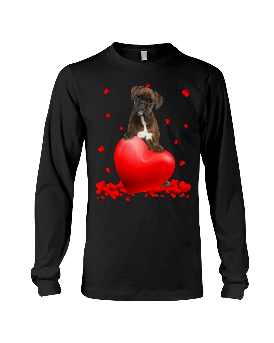 Brindle Boxer Valentine Hearts jersey shirt, hoodie 3 Brindle Boxer Valentine Hearts shirt hoodie 9