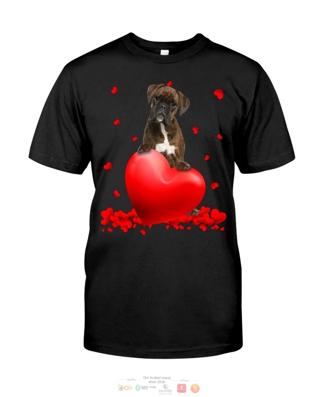 Brindle Boxer Valentine Hearts shirt hoodie 1 2 3 4 5 6 7 8 9 10 11