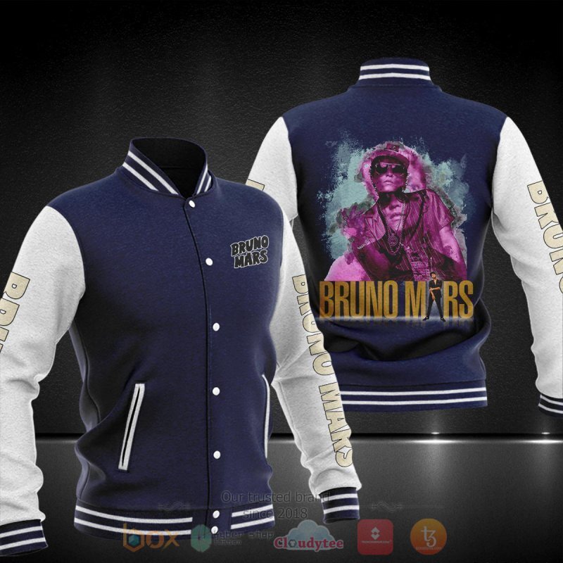 Bruno Mars Baseball Jacket 2 Bruno Mars Baseball Jacket 1