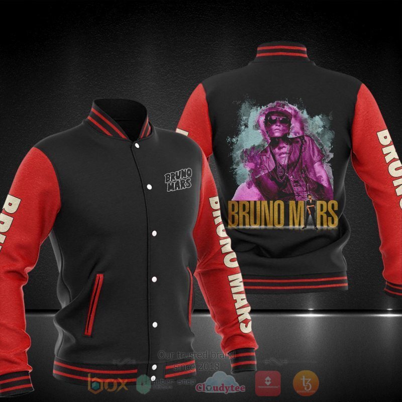 Bruno Mars Baseball Jacket 3 Bruno Mars Baseball Jacket 1 2