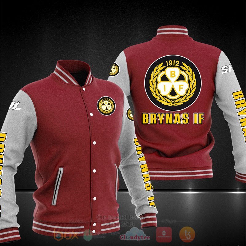 Brynas IF Baseball Jacket 4 Brynas IF Baseball Jacket 1 2 3