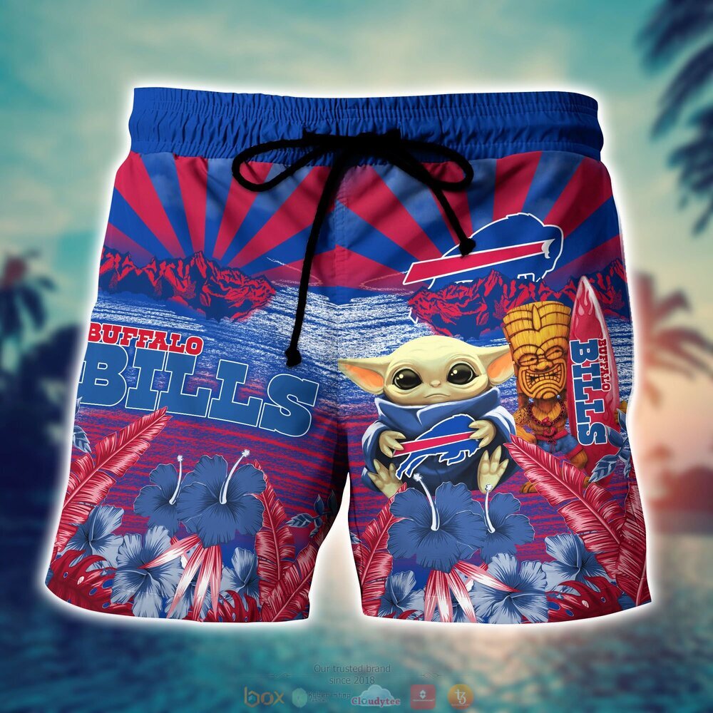 Buffalo Bills Baby Yoda NFL Hawaiian Shirt, Shorts 4 Buffalo Bills NFL Baby Yoda Hawaiian Shirt Shorts 1 2 3