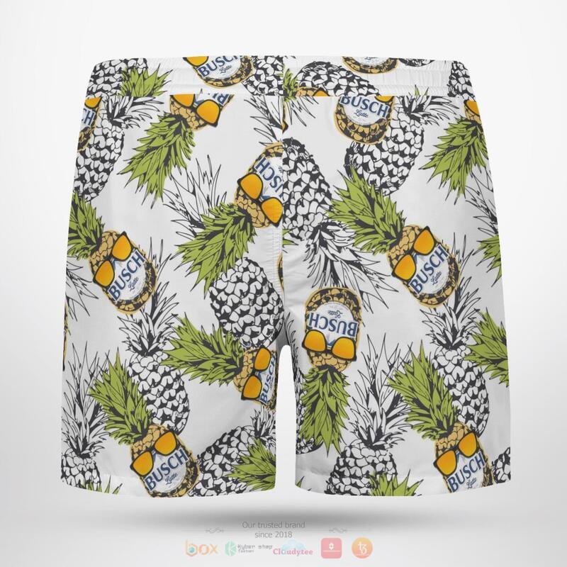 Busch Latte Pineapple Beach Short 2 Busch Latte Pineapple Beach Short 1
