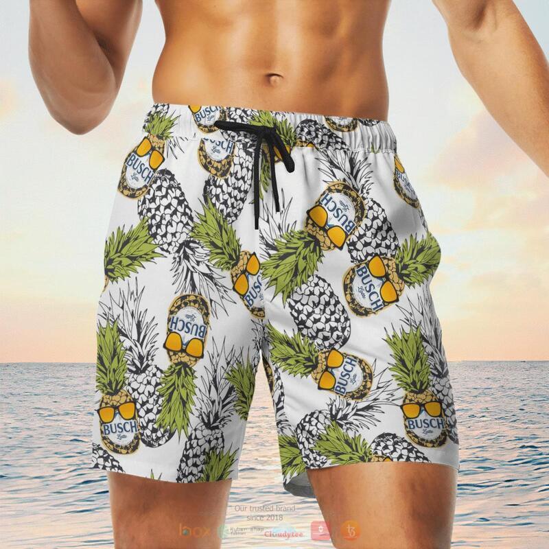 Busch Latte Pineapple Beach Short 3 Busch Latte Pineapple Beach Short 1 2