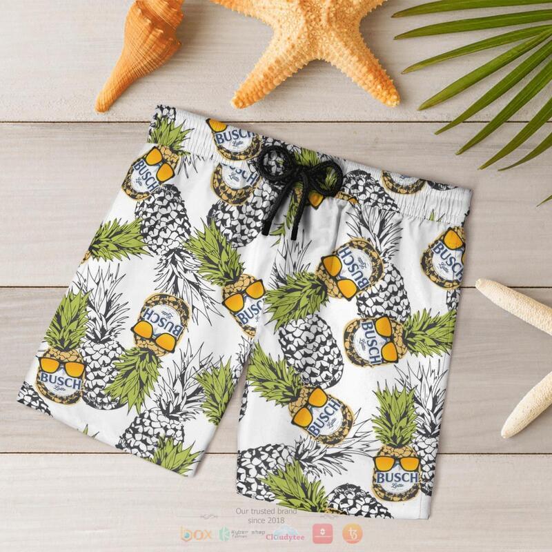 Busch Latte Pineapple Beach Short 4 Busch Latte Pineapple Beach Short 1 2 3