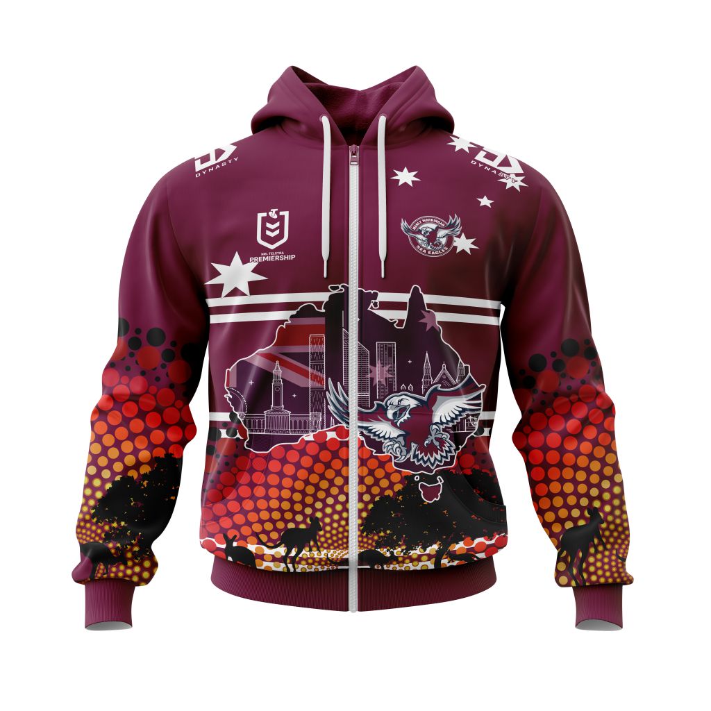 Personalized Manly Warringah Sea Eagles NRL Australia’s Day Kits full print 3d shirt, hoodie 3 CUSTOM NRLAUSEagles211230 000 hoodie zip front