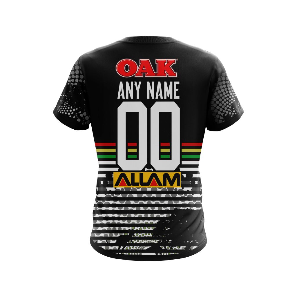 Personalized Penrith Panthers NRL Australia’s Day Kits full print 3d shirt, hoodie 8 CUSTOM NRLAUSPanthers211230 000 tee back