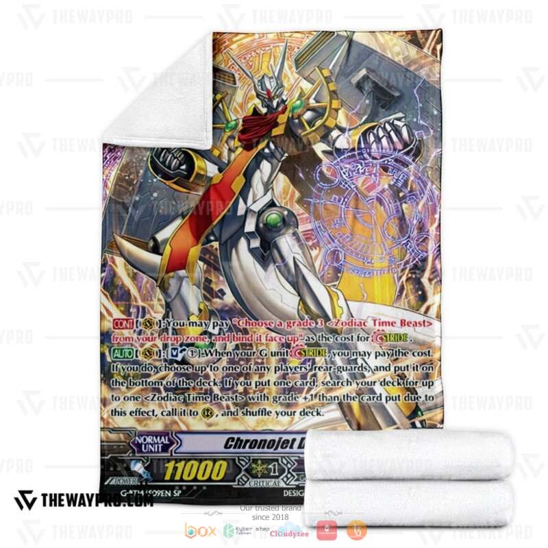 Cardfight Vanguard Chronojet Dragon Z SP Blanket