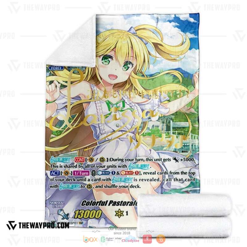 Cardfight Vanguard Colorful Pastorale Sonata Blanket 1