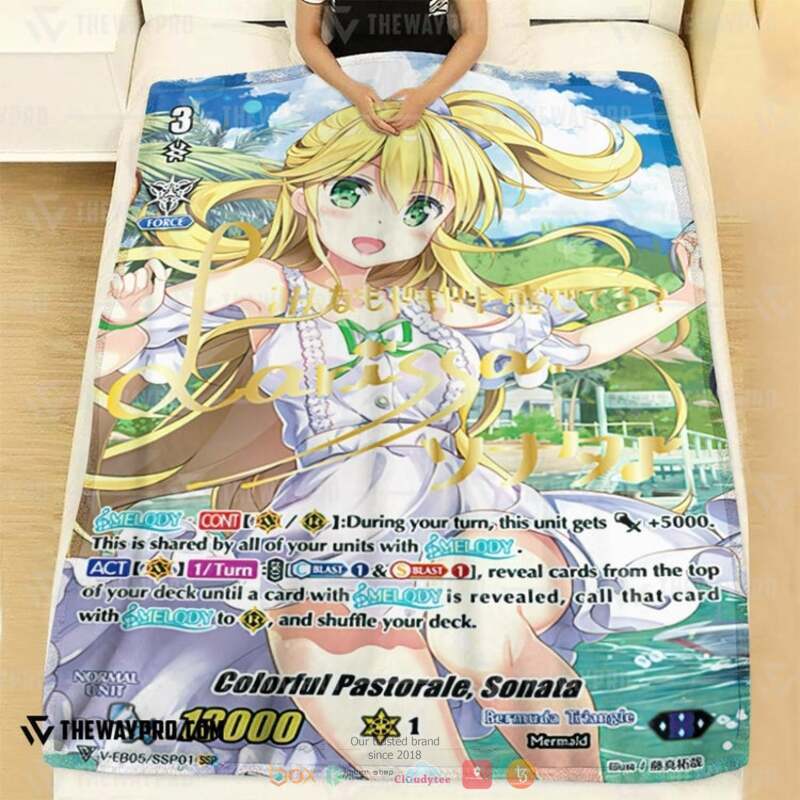 Cardfight Vanguard Colorful Pastorale Sonata Blanket 1 2