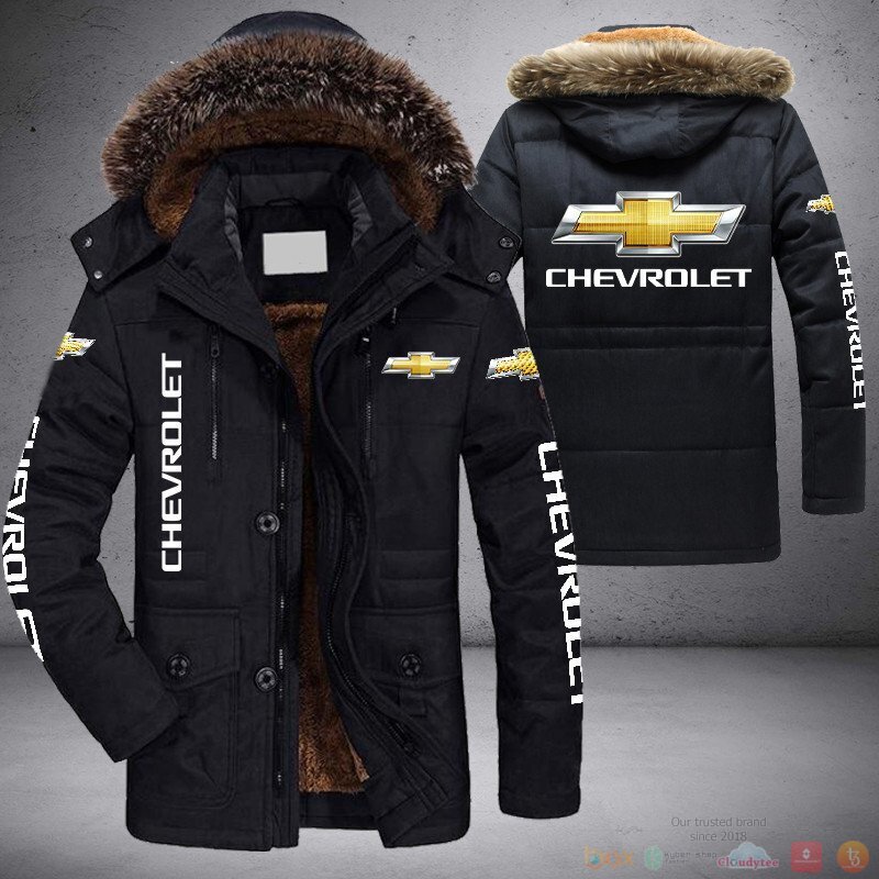 Chevrolet Company Parka Jacket 3 Chevrolet Parka Jacket 1 2
