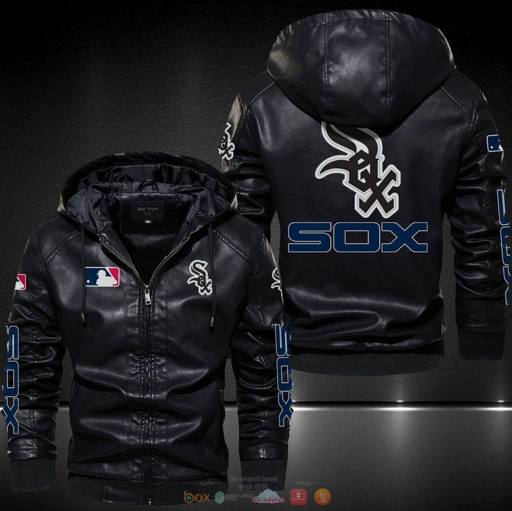 Chicago White Sox MLB Leather Jacket Hat