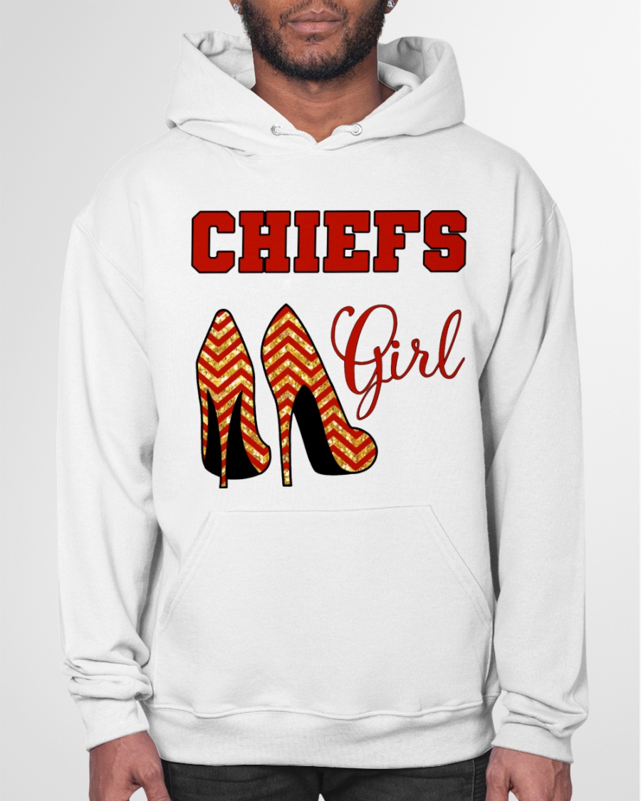 Kansas City Chiefs girl high heel jersey shirt, hoodie 6 Chiefs girl high heel shirt hoodie 6
