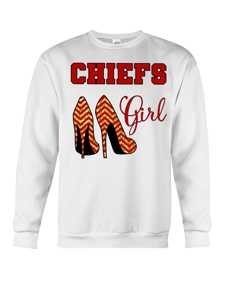 Chiefs girl high heel shirt hoodie 9