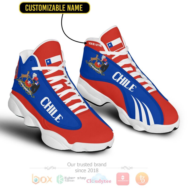 Chile Personalized Air Jordan 13 Shoes 1