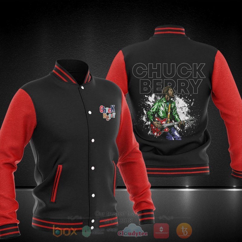 Chuck Berry Baseball Jacket 3 Chuck Berry Baseball Jacket 1 2