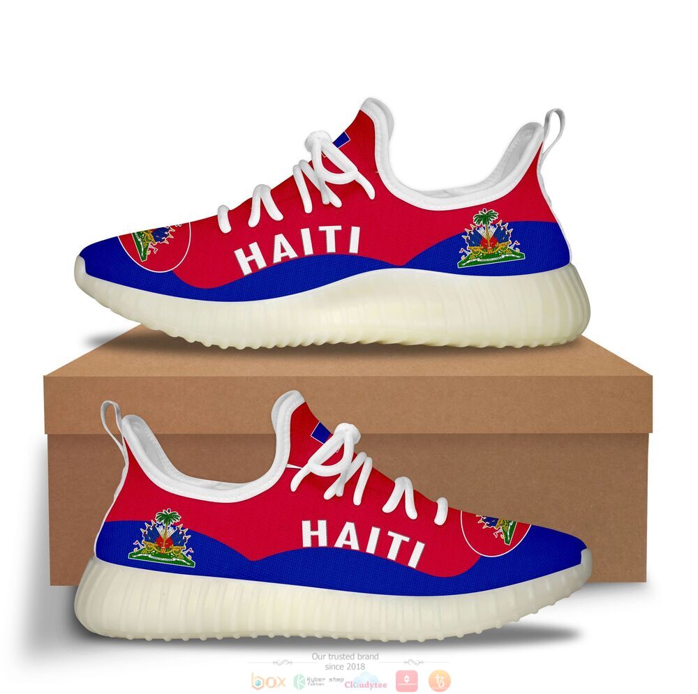 Coat of Arms of Haiti Reze sneaker shoes 2 Coat of Arms of Haiti Reze sneaker 1