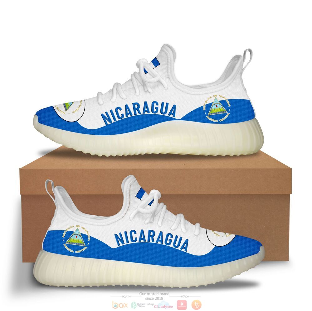 Coat of arms of Nicaragua Reze sneaker shoes 2 Coat of arms of Nicaragua Reze sneaker 1