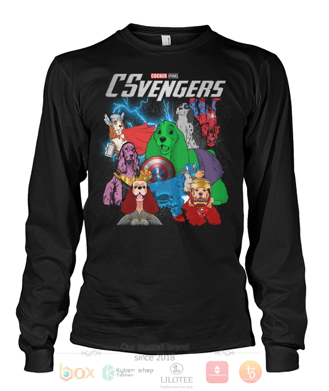 BEST Cocker Spaniel Csvengers 3D Shirt, Hoodie 1 Cocker Spaniel Csvengers 3D Hoodie Shirt