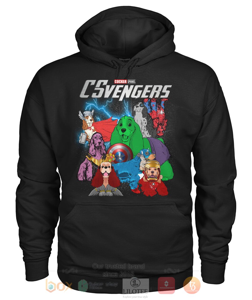 BEST Cocker Spaniel Csvengers 3D Shirt, Hoodie 2 Cocker Spaniel Csvengers 3D Hoodie Shirt 1