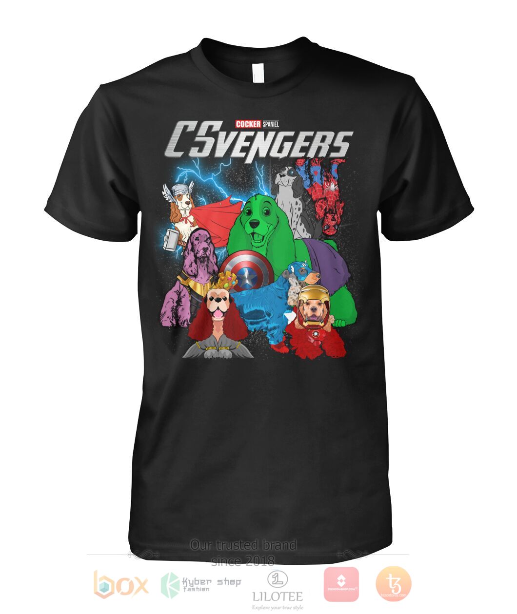 BEST Cocker Spaniel Csvengers 3D Shirt, Hoodie 3 Cocker Spaniel Csvengers 3D Hoodie Shirt 1 2