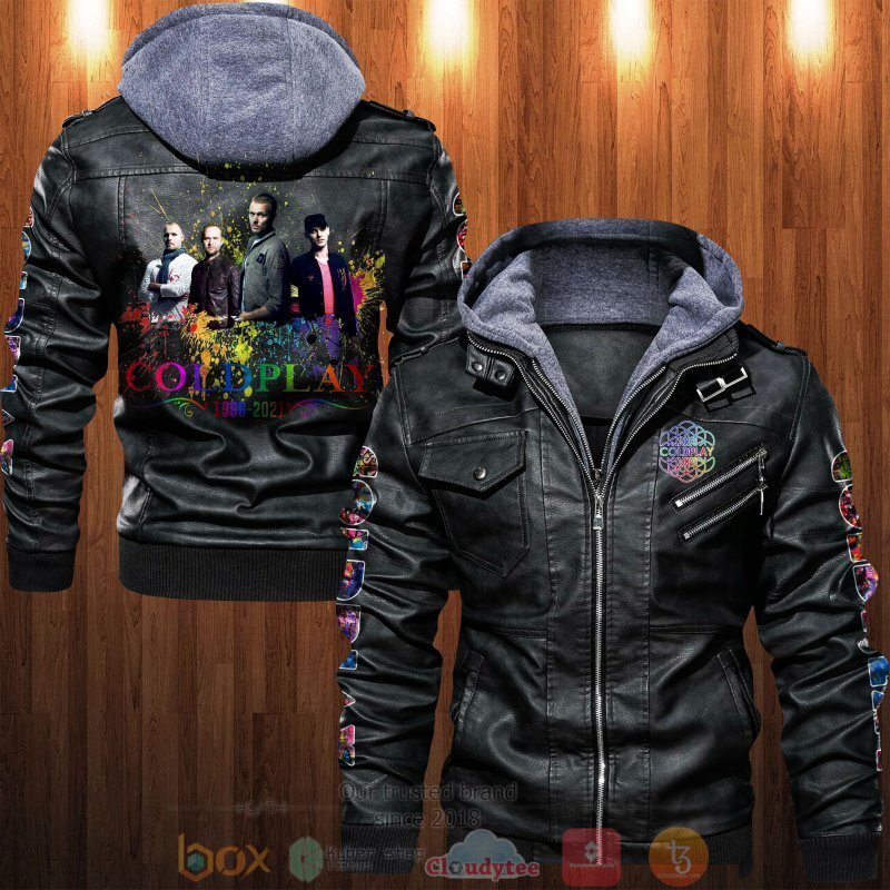 Coldplay 1996 2021 Leather Jacket