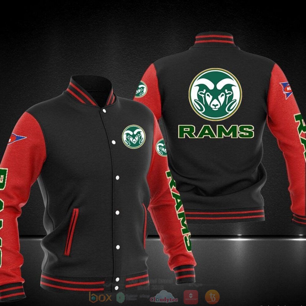 NEW Colorado State Rams baseball jacket 3 Colorado State Rams baseball jacket 1 2