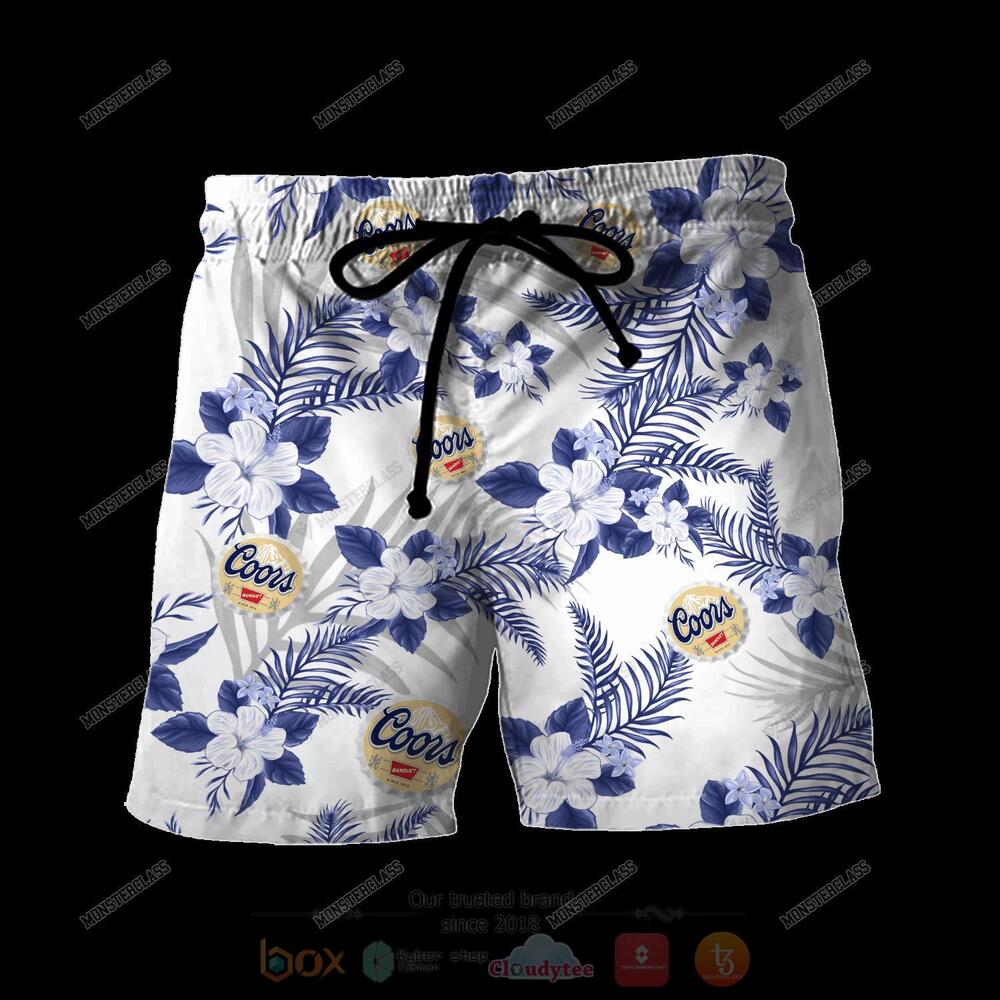 BEST Coors Brewing Company 3D All Over Printed Hawaiian Shirt, Short 2 Coors Brewing Company Hawaiian Shirt Short 1