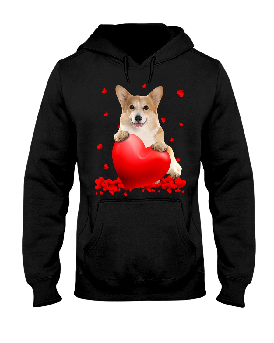 Corgi Valentine Hearts jersey shirt, hoodie 9 Corgi Valentine Hearts shirt hoodie 4