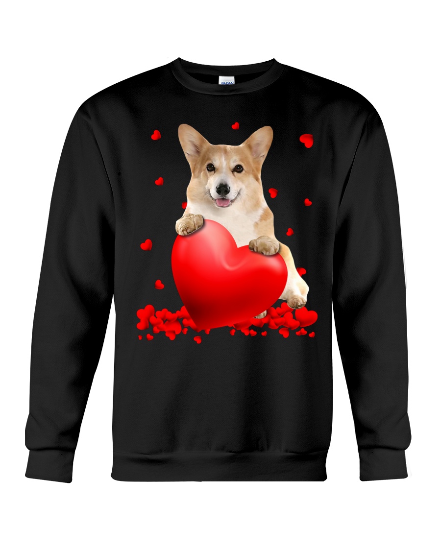 Corgi Valentine Hearts jersey shirt, hoodie 6 Corgi Valentine Hearts shirt hoodie 7