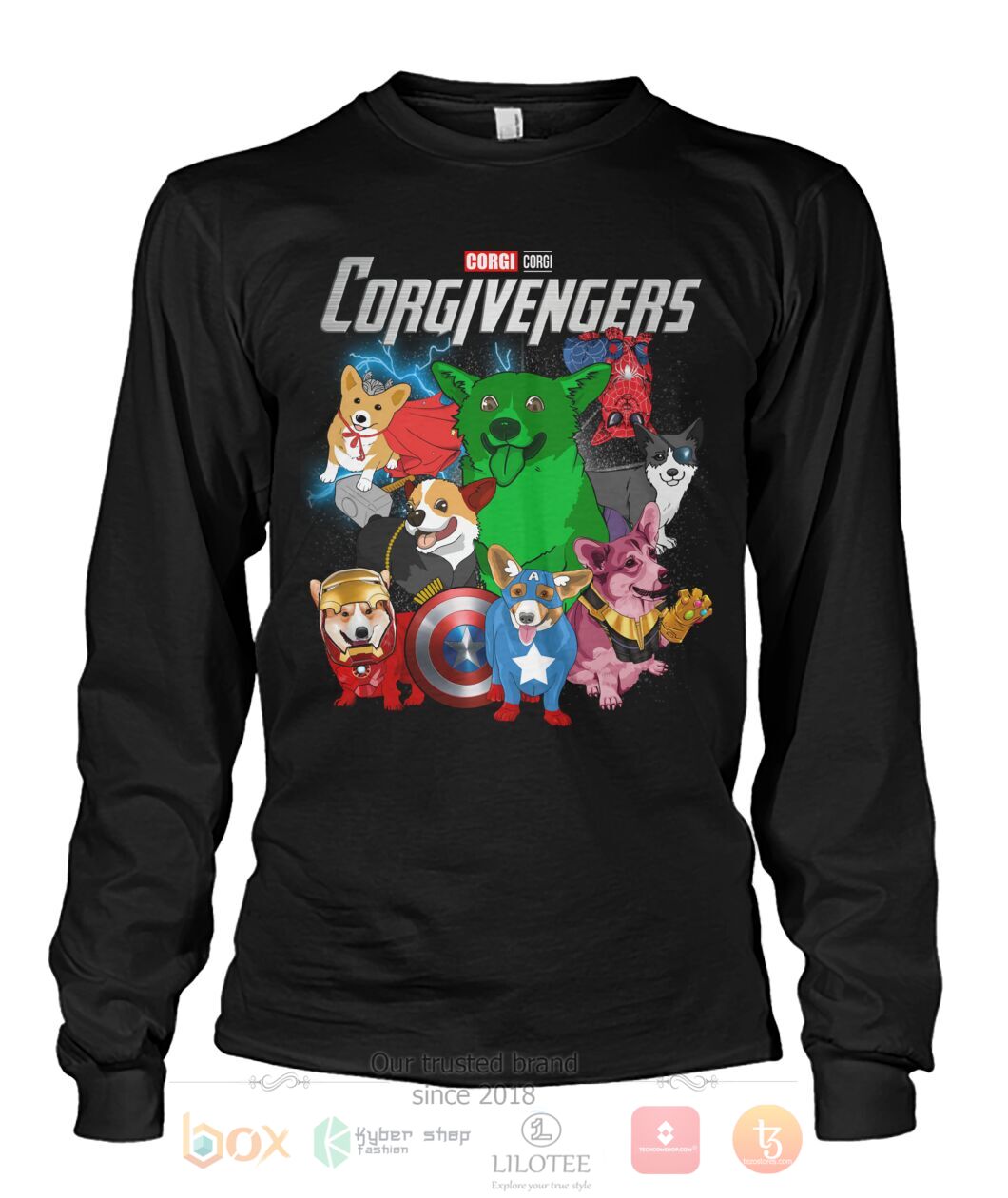 BEST Corgivengers 3D Shirt, Hoodie 2 Corgivengers 3D Hoodie Shirt 1
