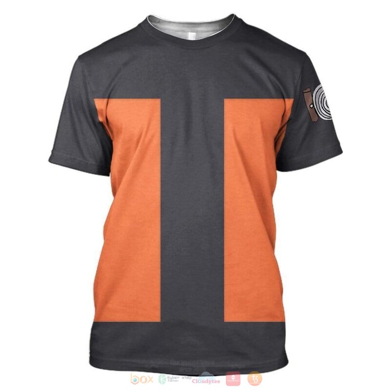 Cosplay Naruto Uzumaki 3D Shirt, Hoodie 3 Cosplay Naruto Uzumaki 3D Shirt Hoodie 1 2