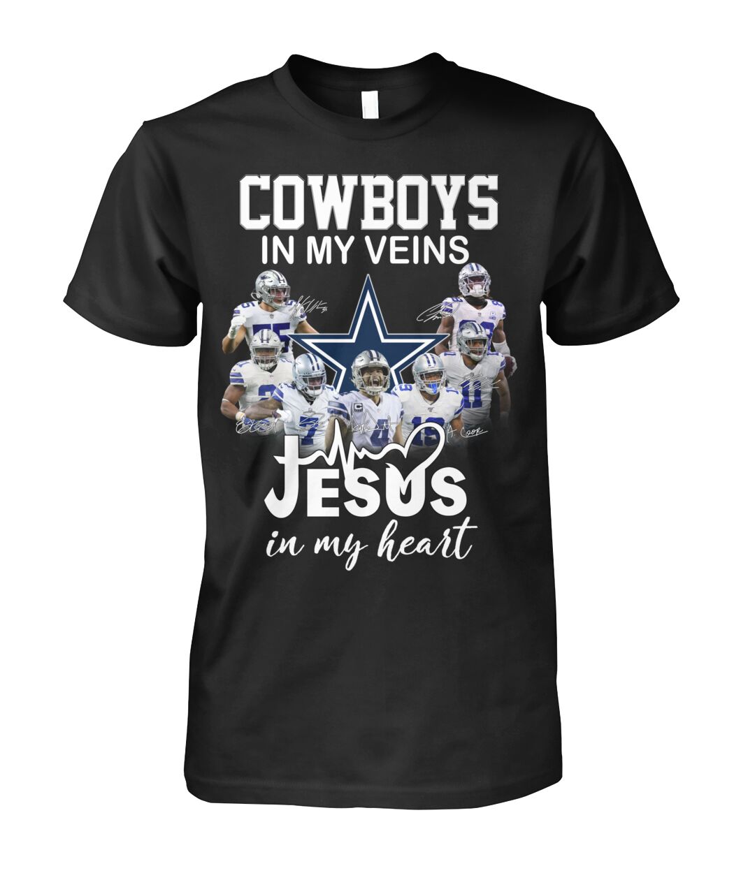 Cowboys In My Veins Jesus In My Heart shirt, hoodie 4 Cowboys In My Veins Jesus In My Heart shirt hoodie