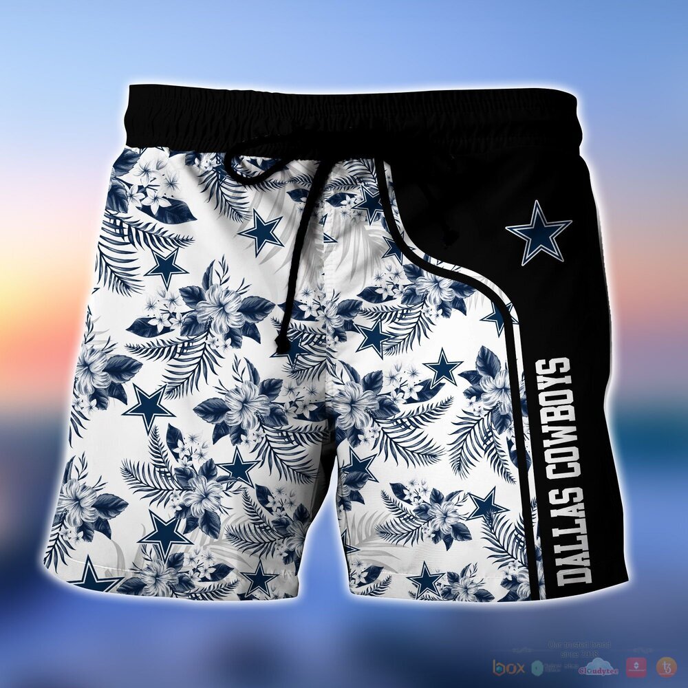 Dallas Cowboys Baby Yoda NFL Hawaiian Shirt and Shorts 3 Dallas Cowboys NFL Baby Yoda Hawaiian Shirt and Shorts 1 2