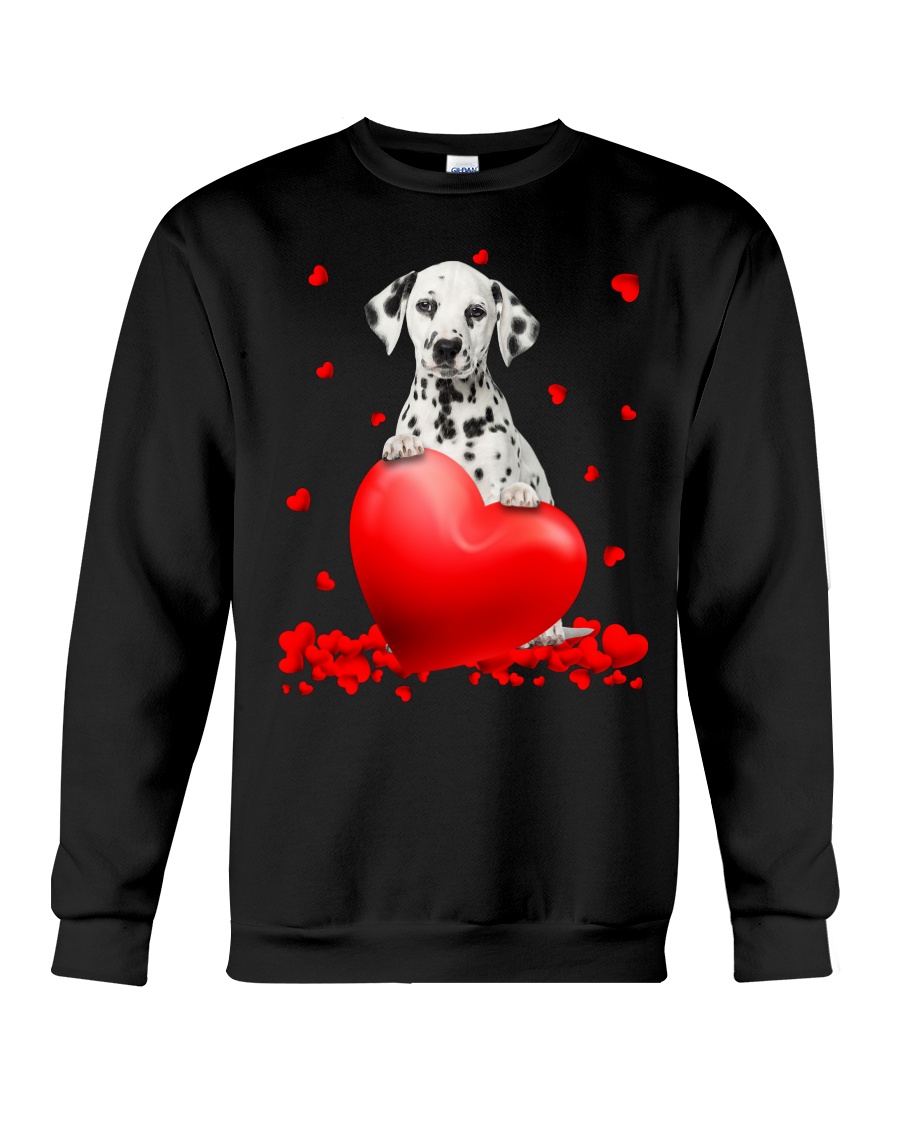 Dalmatian Valentine Hearts jersey shirt, hoodie 6 Dalmatian Valentine Hearts shirt hoodie 7