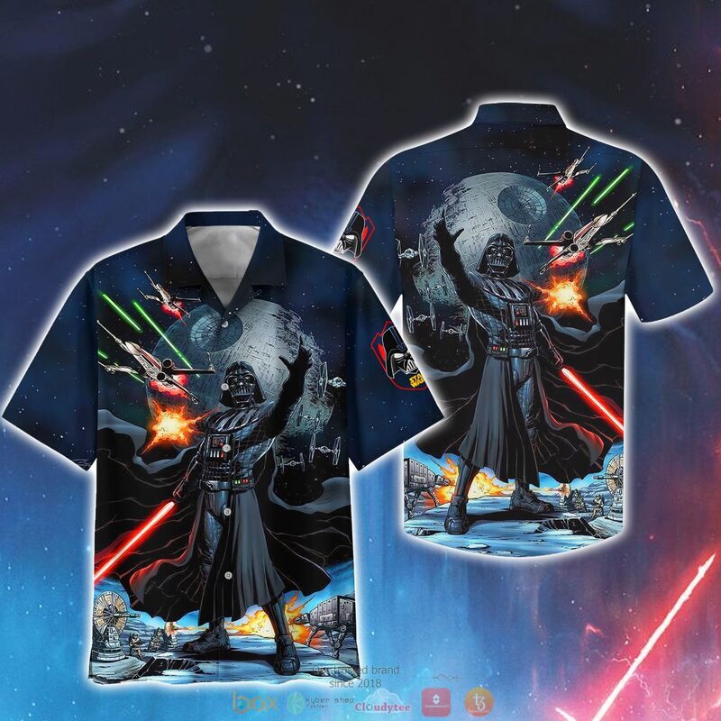 Darth Vader Star Wars Galaxy Hawaiian Shirt 3 Darth Vader Star Wars Galaxy Hawaiian Shirt 1 2