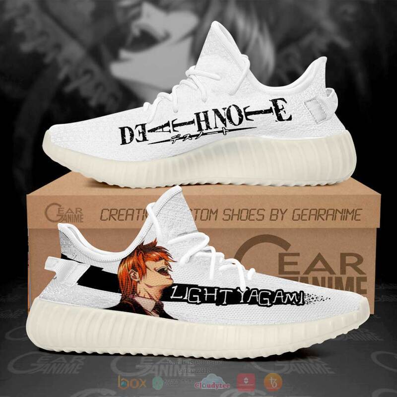 Death Note Light Yagami Yeezy Sneaker shoes