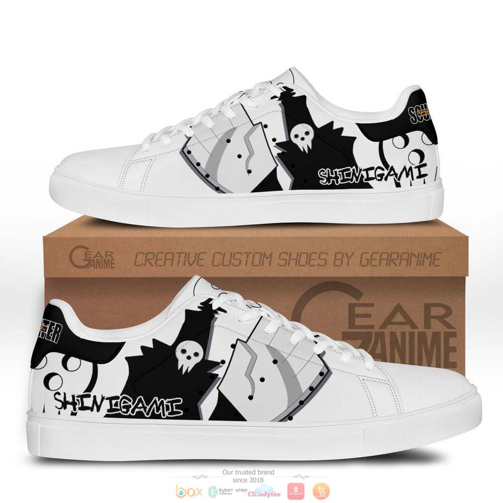 Death Shinigami Anime Soul Eater Skate Stan Smith Shoes