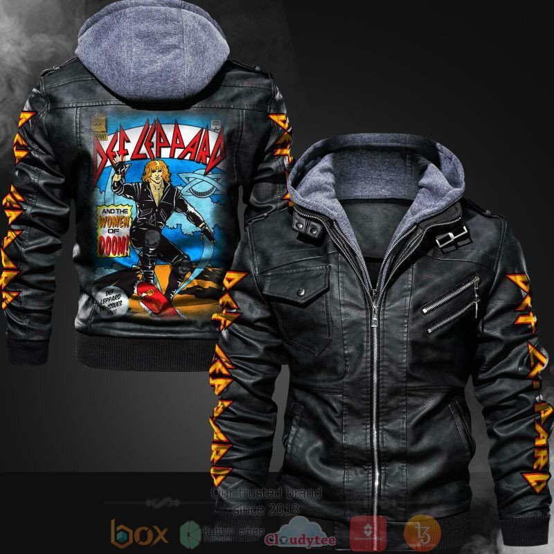 Def Leppard And The Women Of Doom Leather Jacket