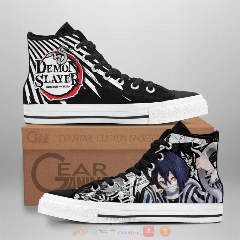 Demon Slayer Obanai Canvas High Top shoes