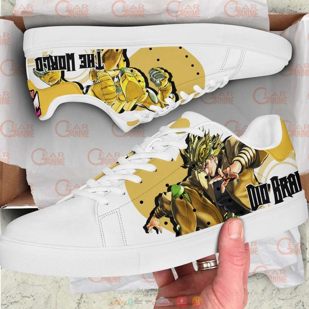 Dio Brando Anime Jojos Bizarre Adventure Skate Stan Smith Shoes 1
