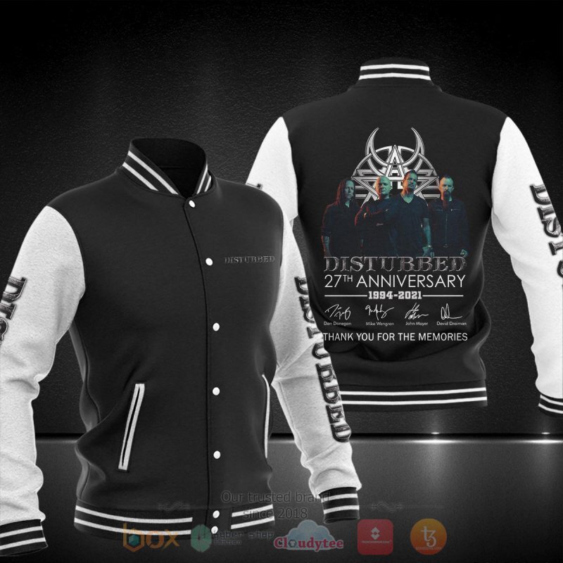 Disturbed 27th Anniversary Baseball Jacket