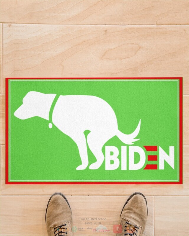 Dog Pooping Biden Doormat