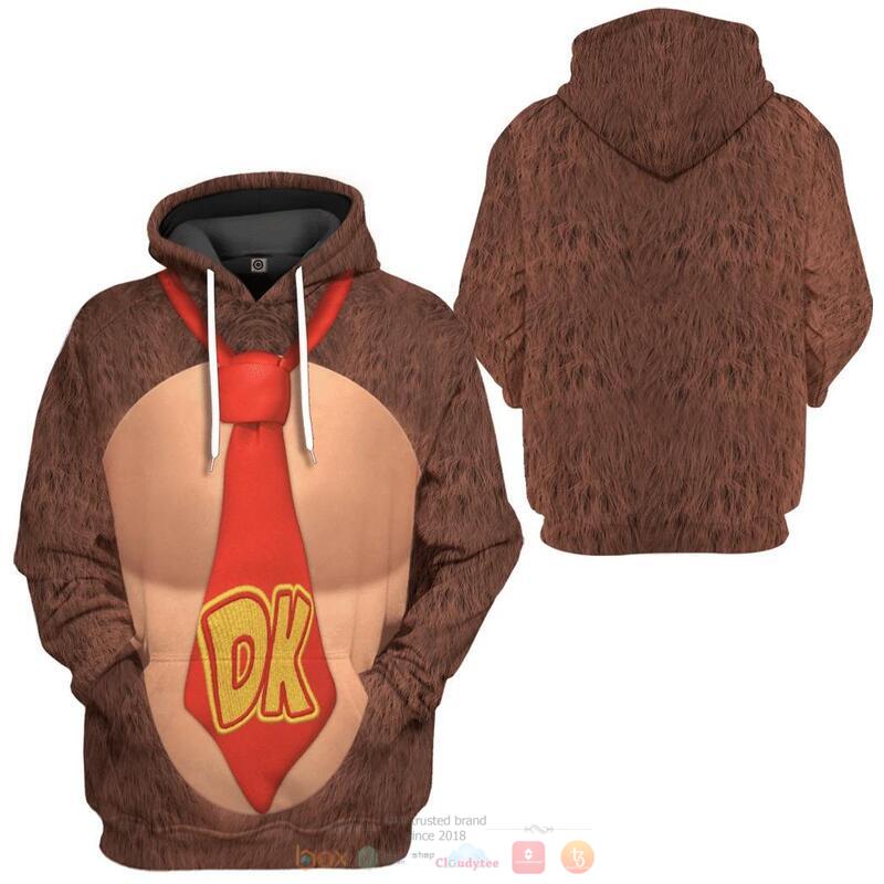 Donkey Kong 3D Shirt Hoodie