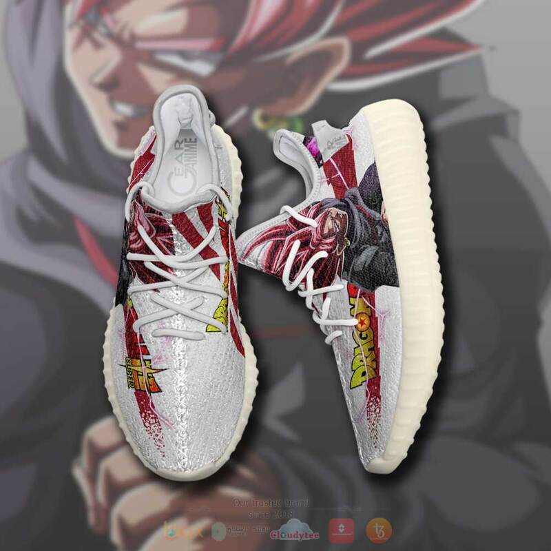 Dragon Ball Goku Black Rose Yz Yeezy Sneaker Shoes 3 Dragon Ball Goku Black Rose Yz Yeezy Sneaker Shoes 1 2