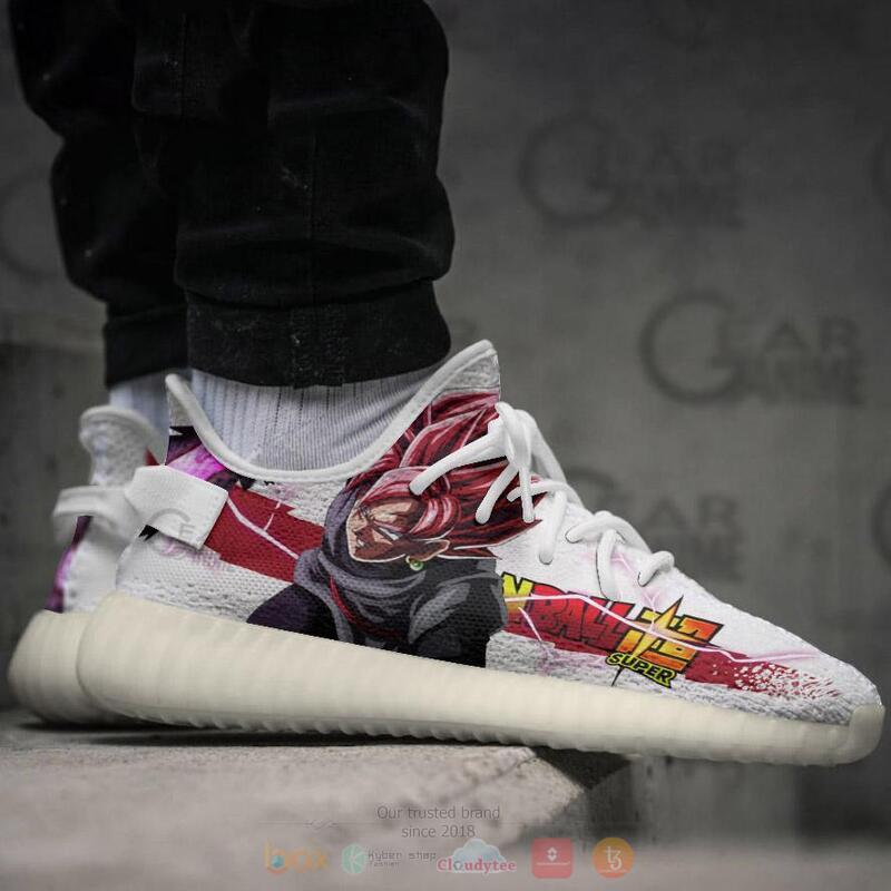 Dragon Ball Goku Black Rose Yz Yeezy Sneaker Shoes 4 Dragon Ball Goku Black Rose Yz Yeezy Sneaker Shoes 1 2 3