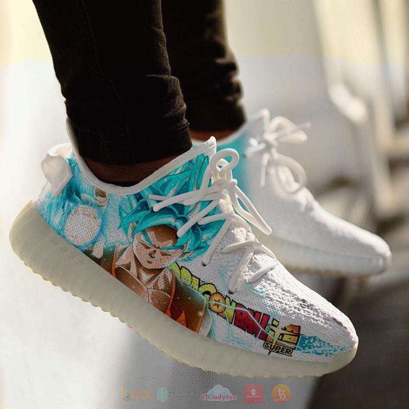 Dragon Ball Goku Blue Yeezy Sneaker shoes 1