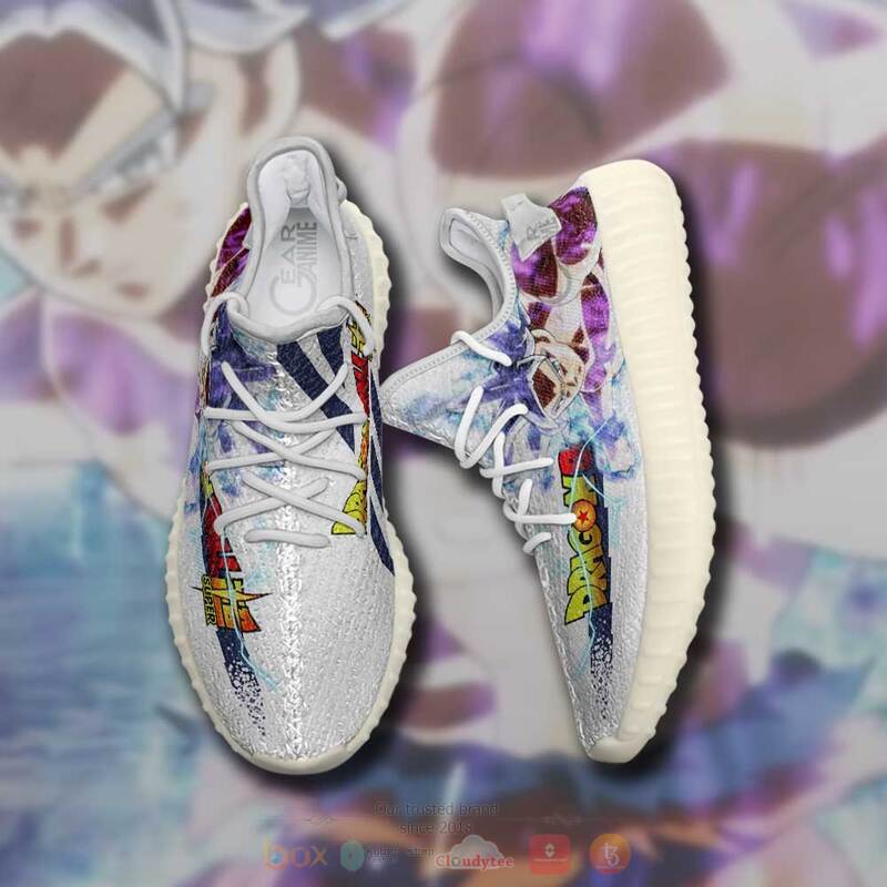 Dragon Ball Goku Ultra Instinct Yeezy Sneaker Shoes 1